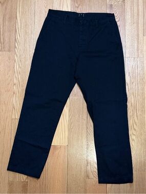 Asket Men's Black Chinos - Classic Straight Fit